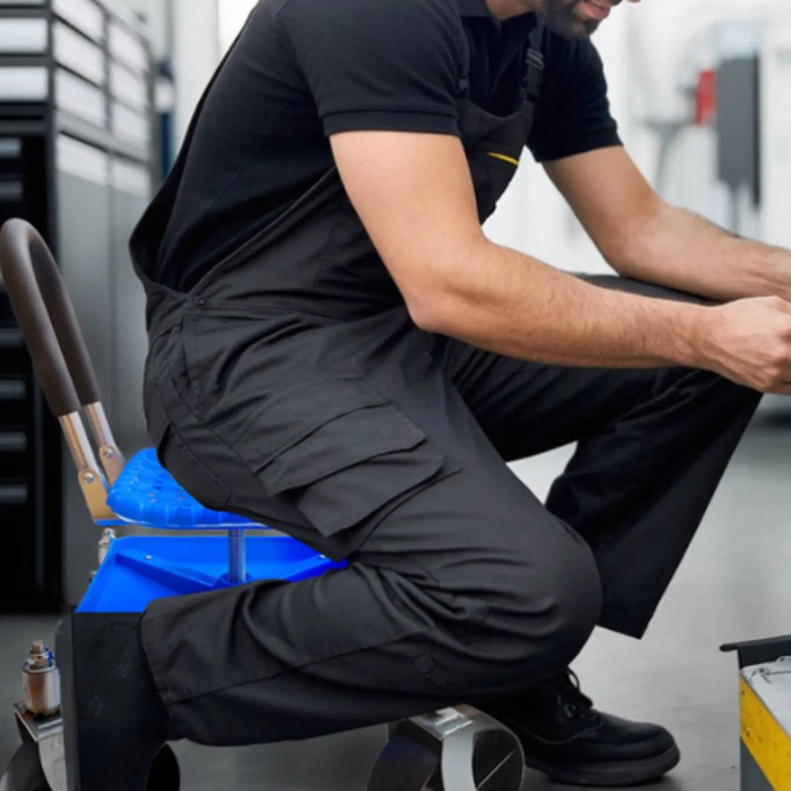 

Садовый стул на колесах: универсальный рабочий стул для садоводства, эргономичный дизайн для механиков