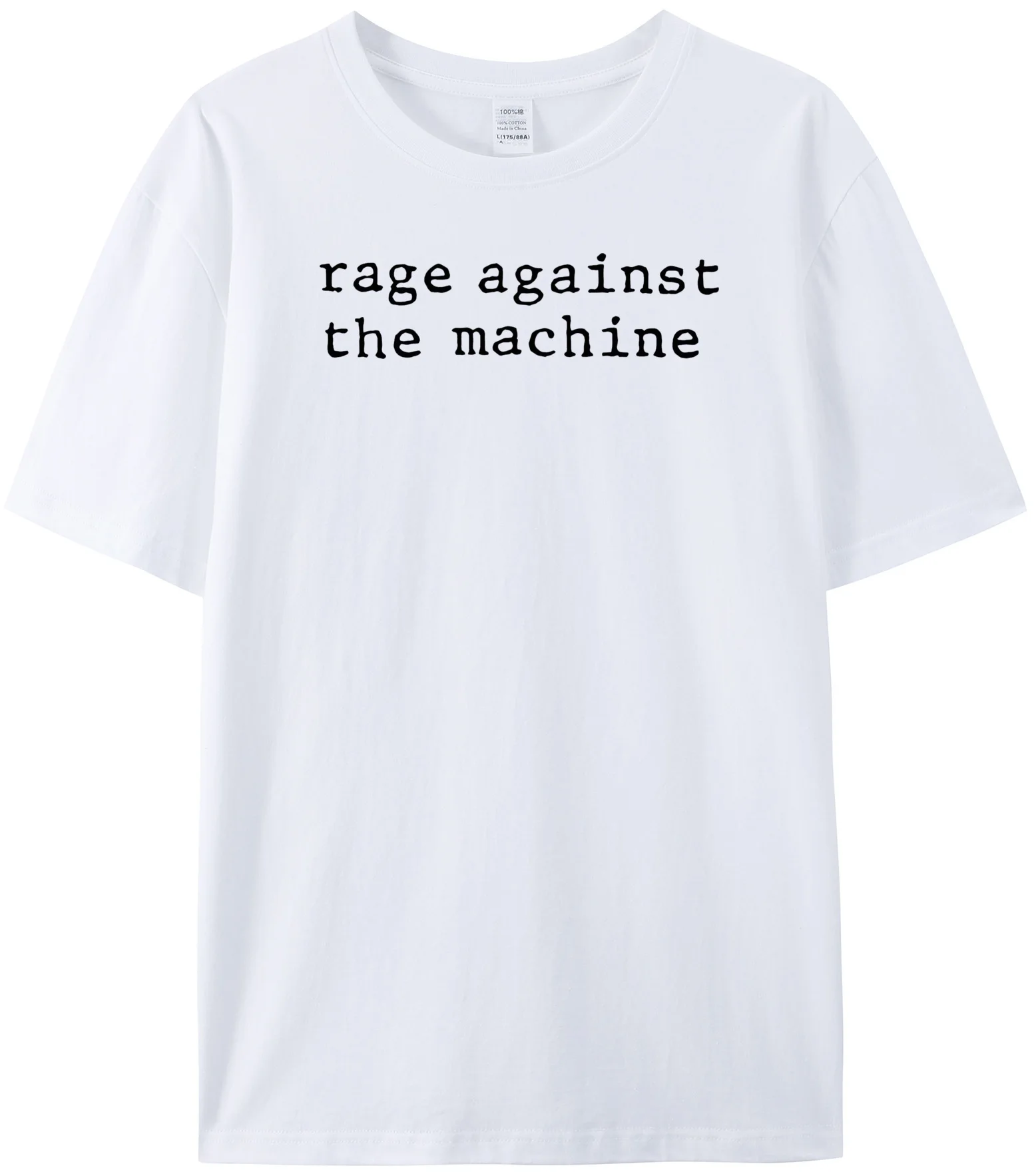 الغضب ضد الآلة. تي شيرت RATM Rap Metal Rock Lovers Hispter Streetwear Premium Summer