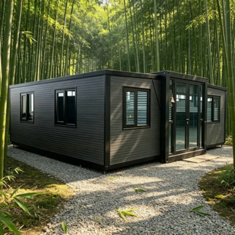 Garden Rooms Mobile Tiny House 20ft 40ft Mobile Home Folding Room Expandable Prefabricated Meeting Room Office Warehouse