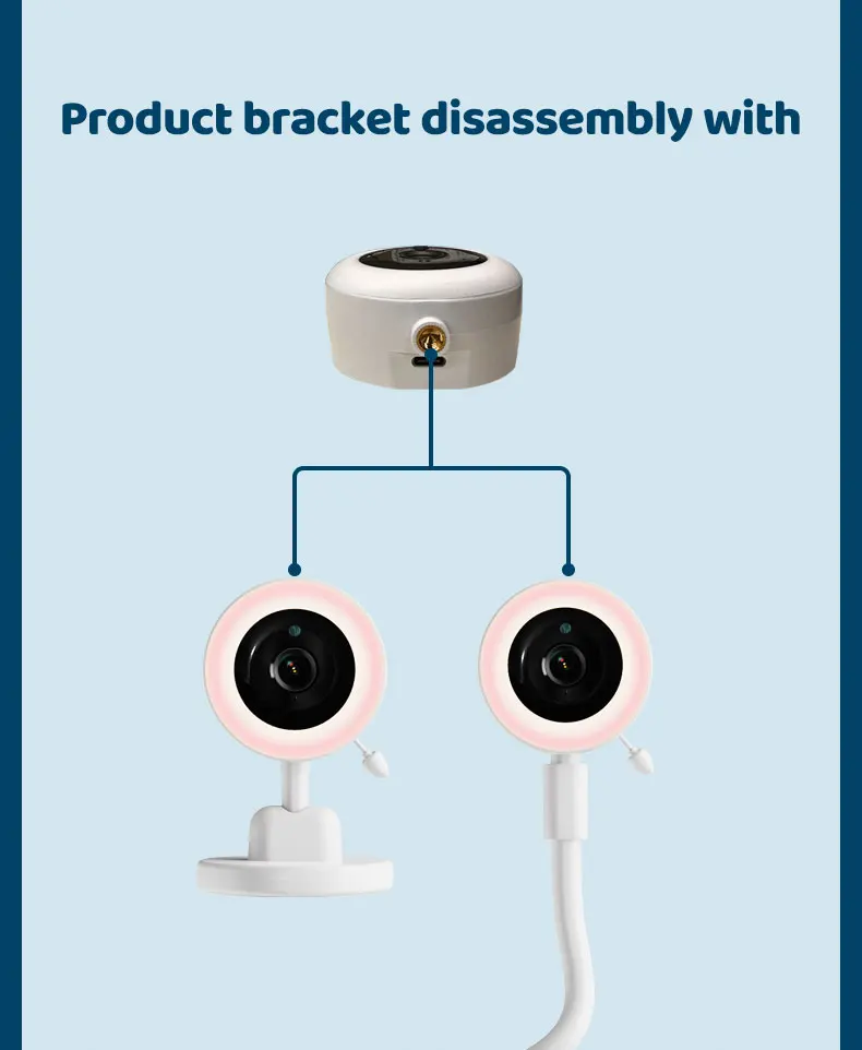 danmini-35''-video-baby-monitor-night-vision-24g-mother-kid-2-way-audio-talk-surveillance-temperature-portable-camera-bebe
