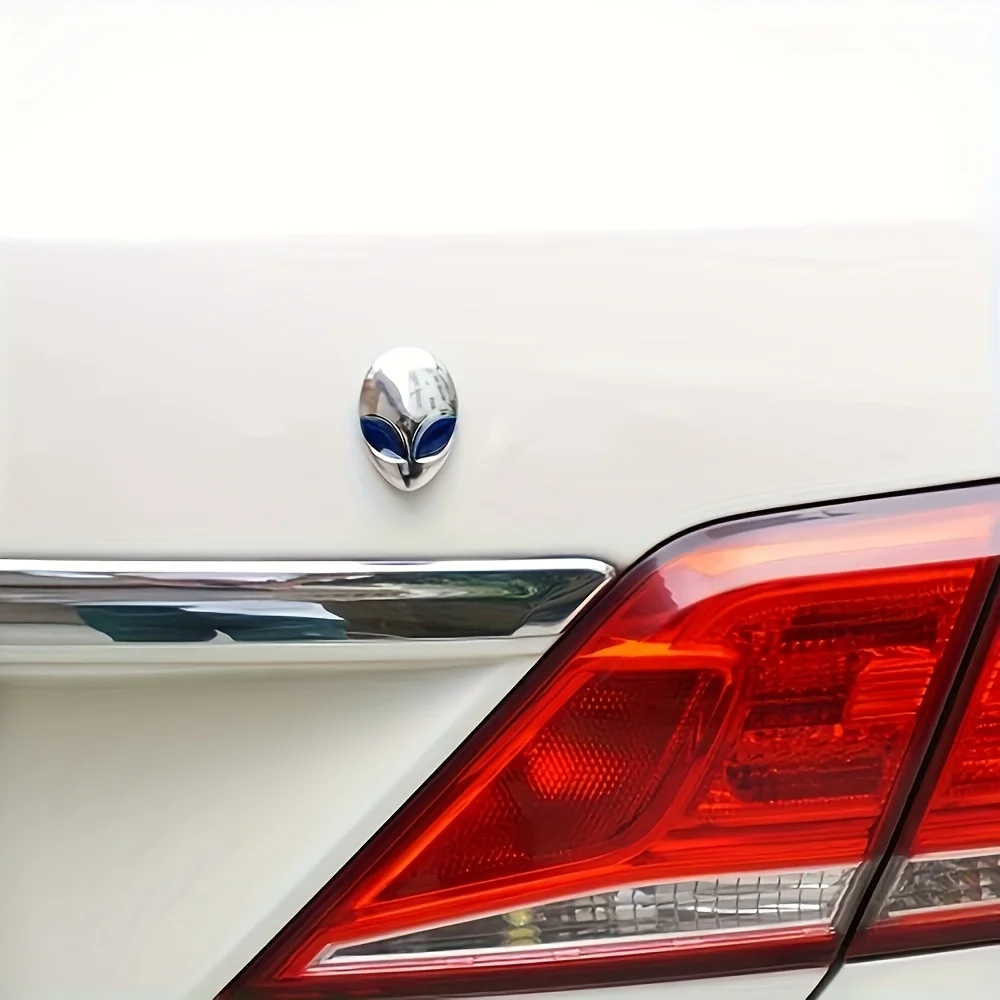 شعار سيارة معدني فريد من نوعه - ملصق جسم ثلاثي الأبعاد، إبداعي ومجل مناسب للتخصيص الخارجي للمركبة #2