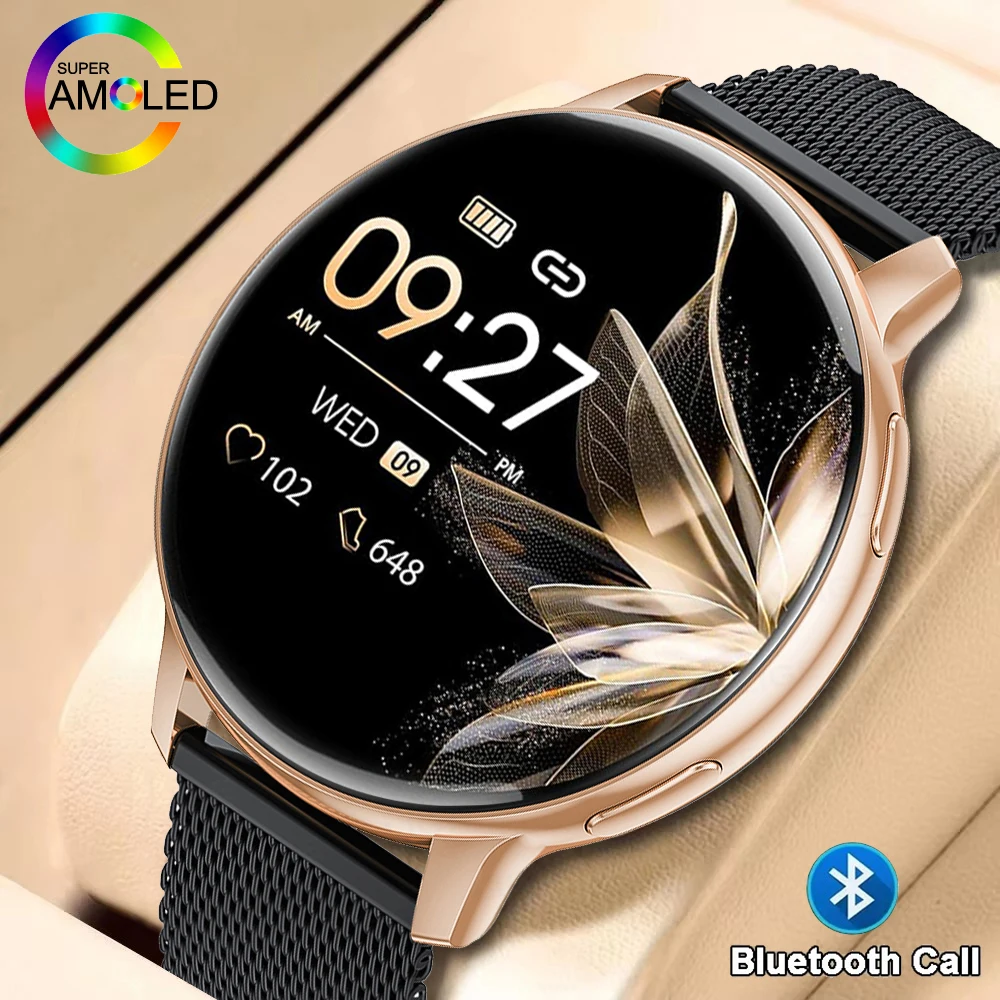 

LIGE Smart Watch Men Women Full Touch Screen Sports Fitness Watches Bluetooth Call Digital Smart Watches Ladies for Android iOS