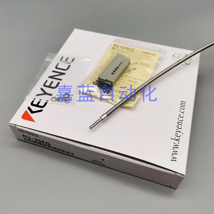 KEYENCE FU-35FG Stainless Steel Pressure Resistant M3 Diffuse Reflection Type Fiber Optic Sensor New Supply