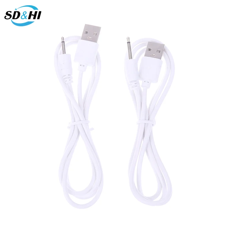 1 قطعة USB تيار مستمر 2.5 هزاز كابل الشاحن الصوت سلك الطاقة ل قابلة للشحن الهزاز مدلك اكسسوارات USB امدادات الطاقة #1