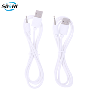 1pcs USB DC 2.5 Vibrator Charger Cable Audio Power Cord For Rechargeable Vibrators Massagers Accessories USB Power Supply