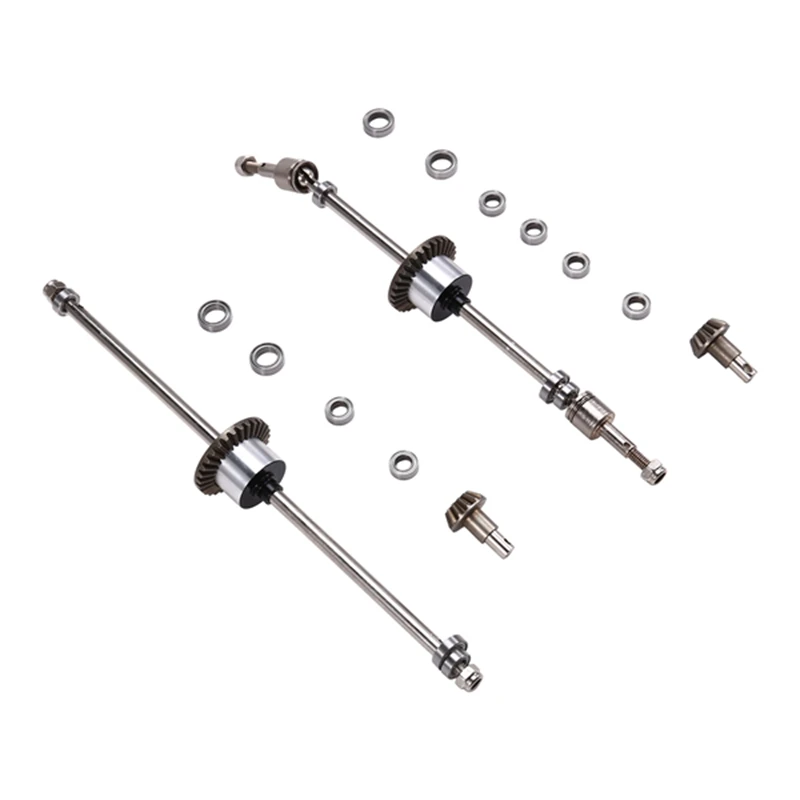 

Front and Rear Axle Straight Sleeve Kit for 1/12 MN128 RC Car PartsJAS