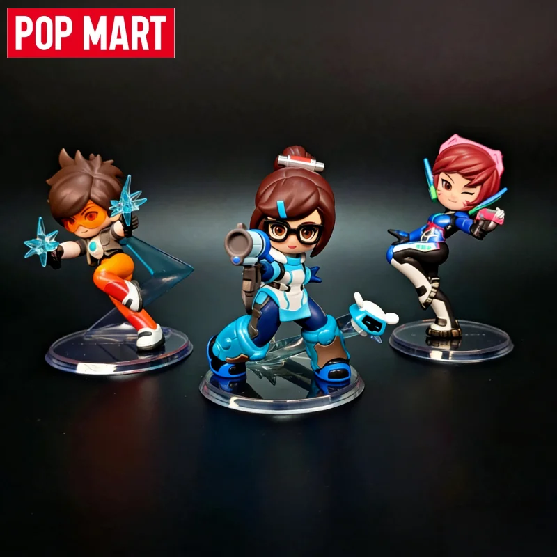 

POPMART Overwatch Play Of The Game Series Blind Box Collectible Toys Kawaii Figure Desktop Decoration Birthday Gift For Kids