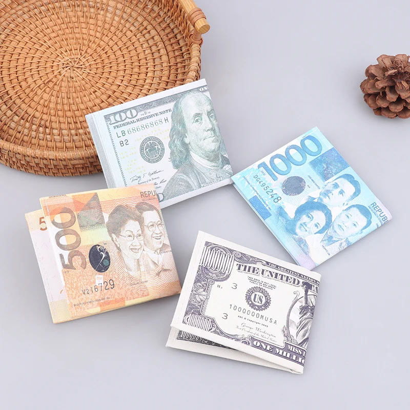 Men's Wallet Short Print Pattern Durable Canvas Wallet Women's Slim Purse 여성용 캔버스 지갑 Сумка женская Daily Cash Holder