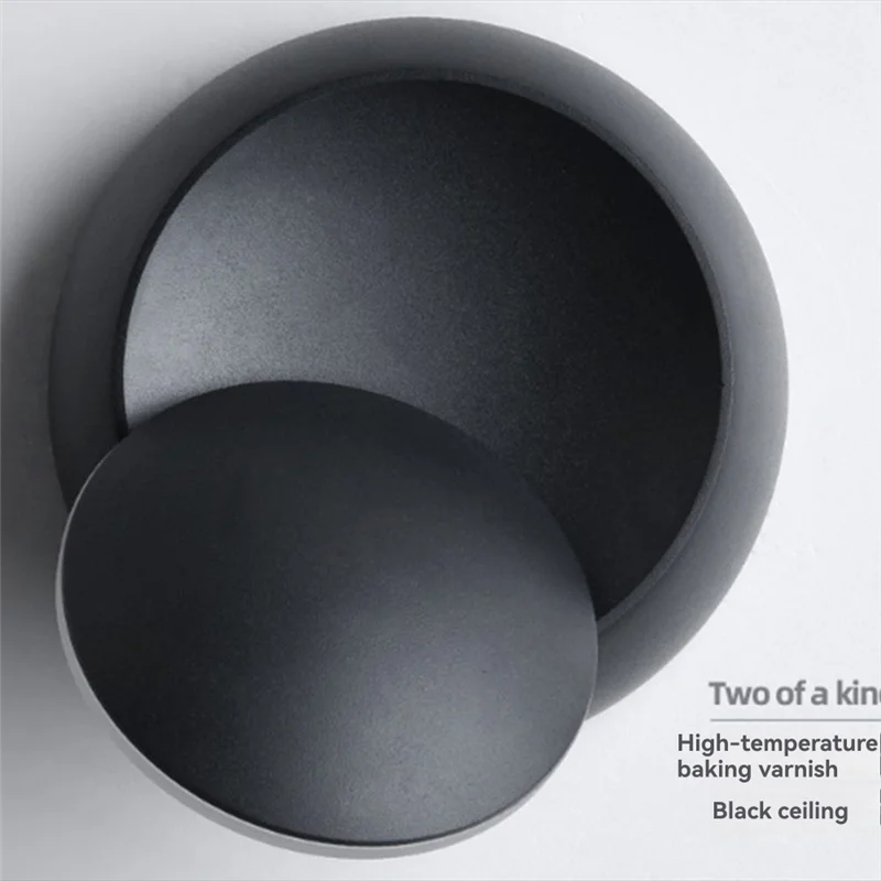 BAAJ-5W LED مصابيح الحائط الحديثة 350 درجة تدوير مصباح الجدار 85-265 فولت 3 لون ضوء مبدل لغرفة المعيشة وغرفة النوم #2