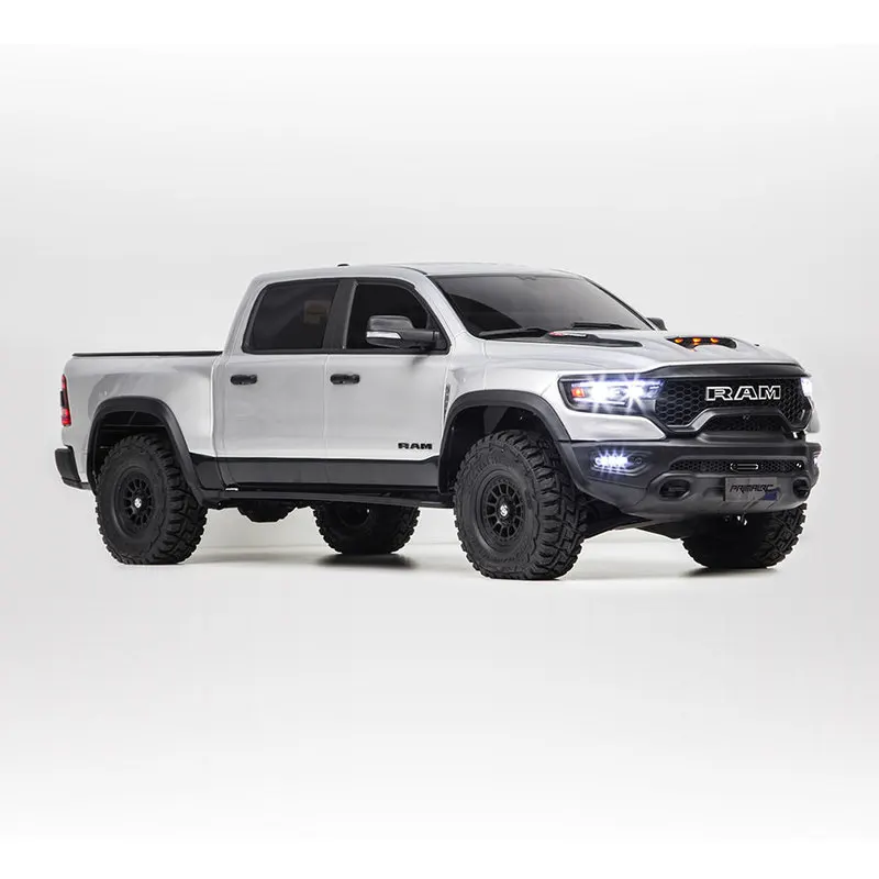 KM 썬더 닷지 티라노사우루스 RAM 1500 시뮬레이션 1/8 원격 제어 전기 4WD 등반 차량 픽업 오프로드 차량