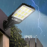 Outdoor Solar Lights Human Body Sensing Outdoor Courtyard Lights Intelligent Light Sensing Waterproof Solar Street Lights  Solar