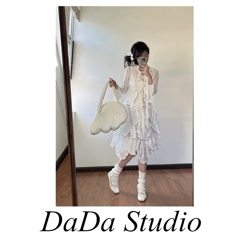 y2k-ミレニアム-ホワイト-スノー-エンジェル-プルウィングス-ハンドバッグ-レディース-かわいい-シングル-ショルダーバッグ-ファッショナブルなバッグ-アウトドア-アクセサリー