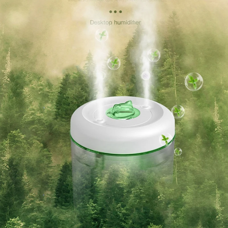Humidificador ultrasónico USB, Difusor de aire aromático, luz calmante, aromaterapia, Difusor para el hogar