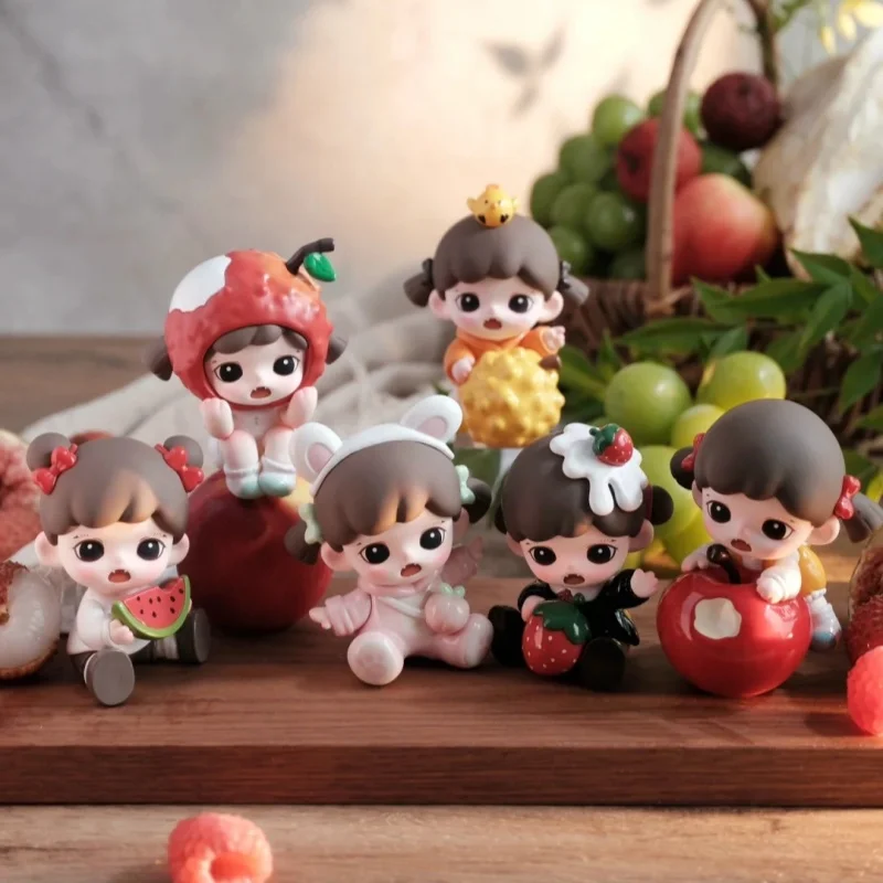 

Official Original Zoraa I Love To Eat Fruit Mini Series Blind Box For Girls Surprise Gifts Trendy Toys Cute Figurines Ornaments