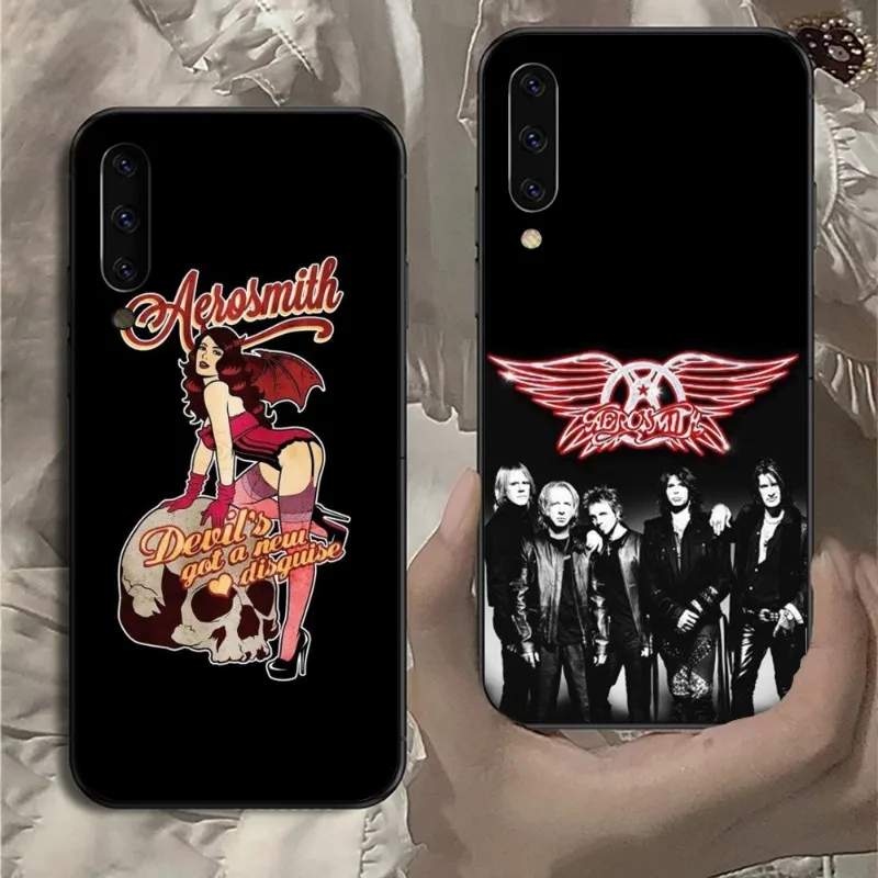 Aerosmith Rock Smart Cell Phone Case for Samsung Note 9 10 20 Plus Pro Ultra J6 J5 J7 J8 Black Soft Phone Cover Funda