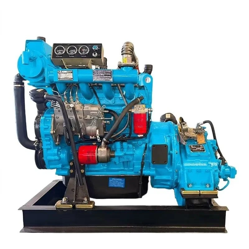 Marine Engine With Gearbox 4 Stroke Water Cooled Inboard Marine Engine for Fishing Boat Ship Yacht