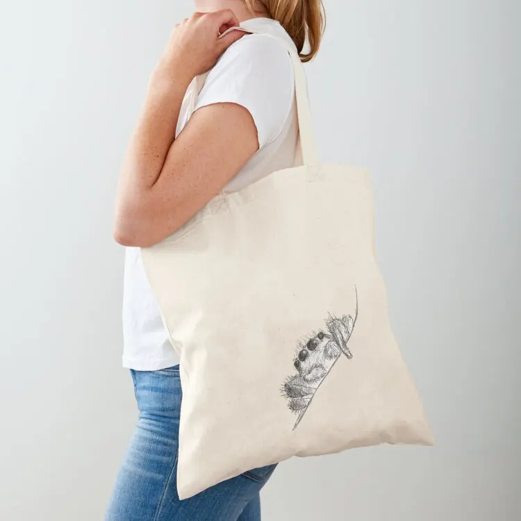 Paradise Spider Peek-a-boo (Spiderday Night Live Logo) Tote Bag