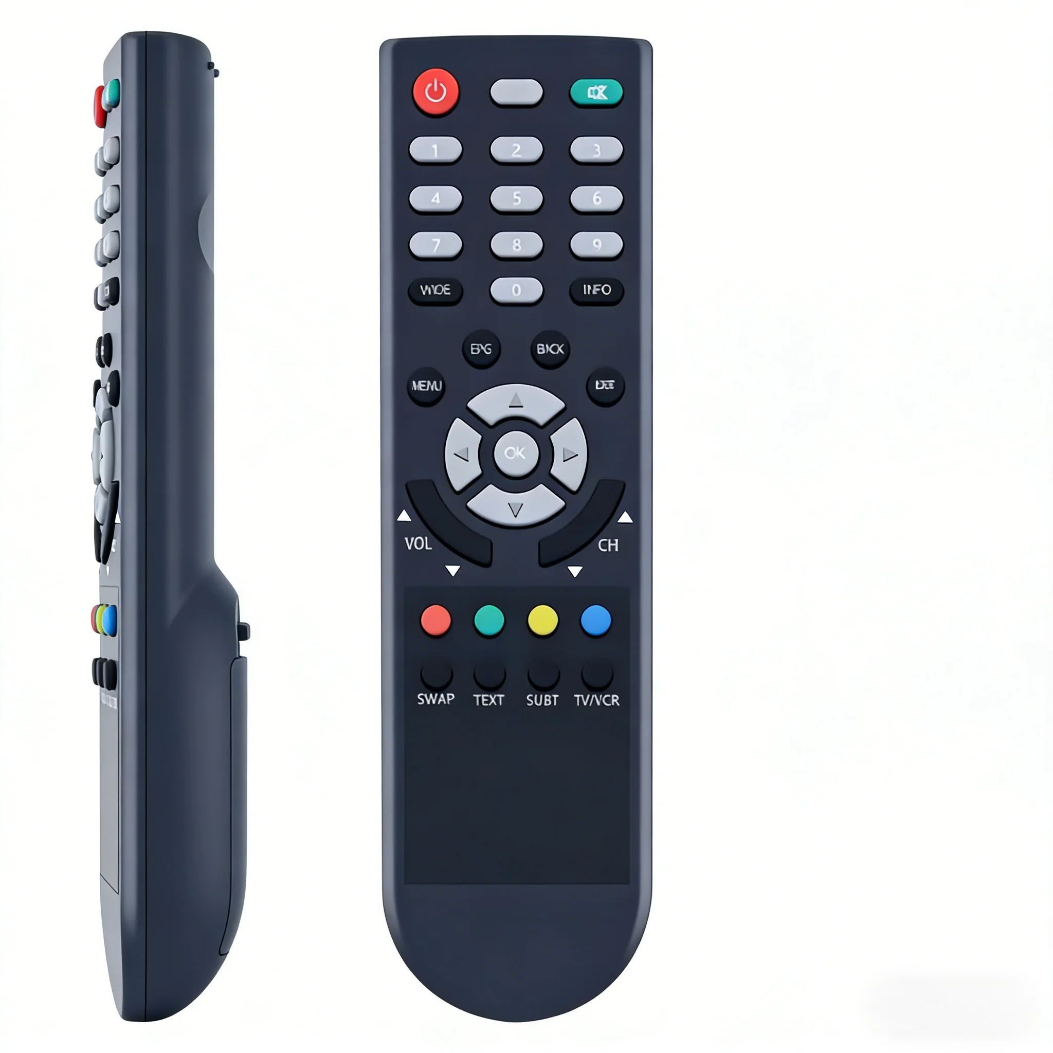 Grundig Freeview Receiver Remote Controller Fit GUD1500XI2 GUD1500X12 Set Top Box Spare Part