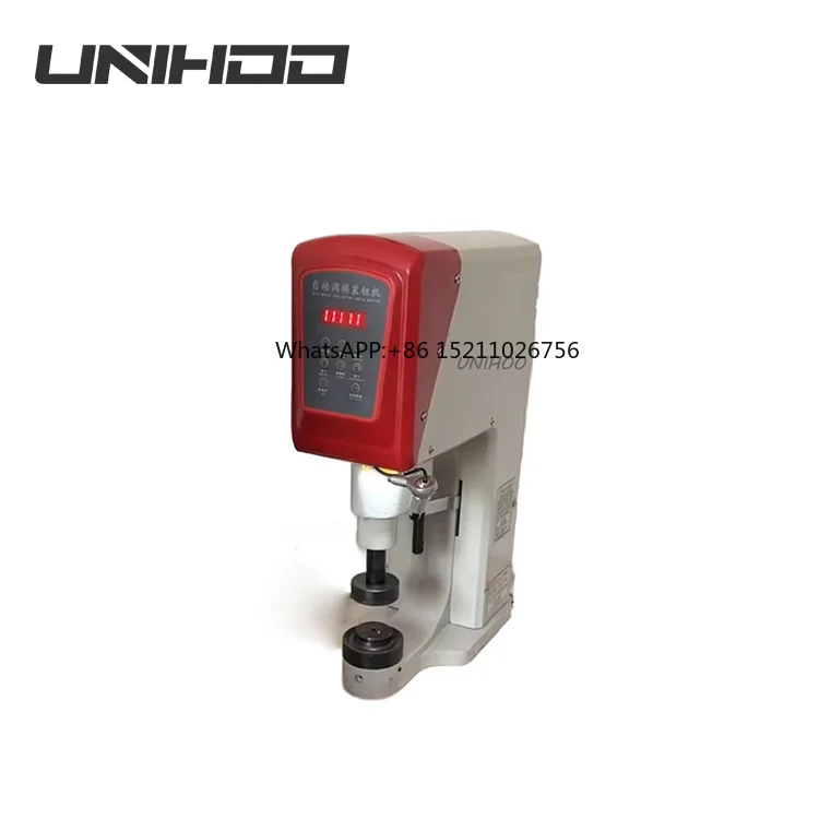 Semi-Automatic Servo Motor Electronic Type Aluminium 550W Plastic Curtain Rings Hole Making Buttonhole Machine New Available
