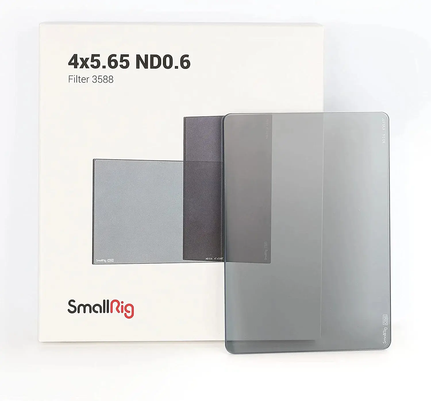 

Smallrig 4X5.65 ND0.6 Filter (2 Stops) , 4mm Thick Square Neutral Density Density Filter -3588