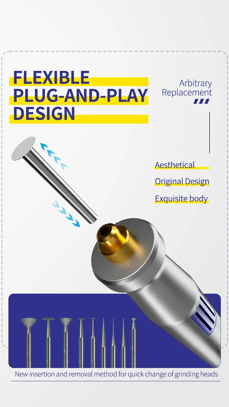 MECHANIC OFFICIAL New Arrival IRX8/GDR2 IC Electric Sanding Polishing pen Grinder High Speed Motor Chip Carving For Phone Repair