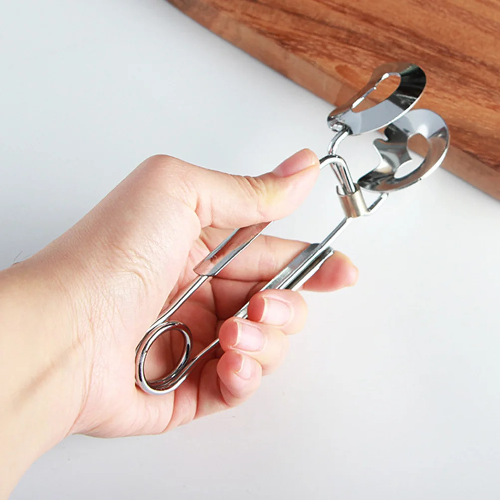 

2Sets Stainless Steel Snail Tongs Mini Kitchen Food Clips Non Slip Cooking Tools for Escargot Seafood Buffet Serving