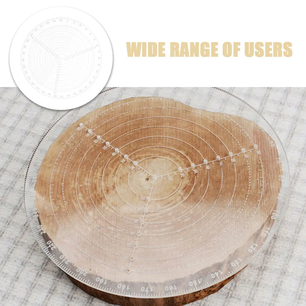 

Acrylic Center Compass For Woodworking Circle Drawing Tool Lathe Turner Ruler Wood Carpenter Centering Tool Accessories