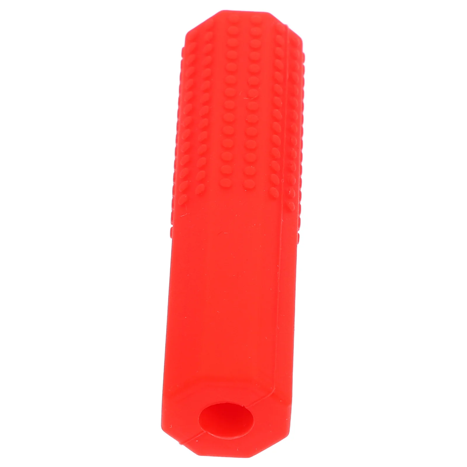 

Pencil Silicone Case Chewable Eraser Caps Kids Sensory Toys Topper Chewy Erasers Red Child