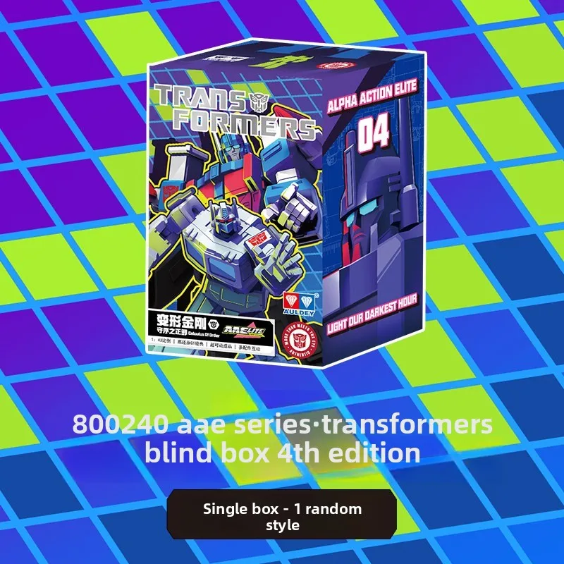 AULDEY Transformers AAE Series Optimus Prime Red Spider Mecha Model Ultra Magnus Ironhide Shockwave Action Figure Gift Genuine image 3