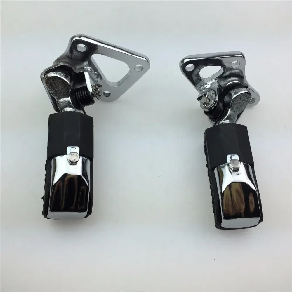 1pair for CA250 Motorcycle Earth Eagle King DD250 150 Motorcycle Front Foot Pedal Universal Accessory