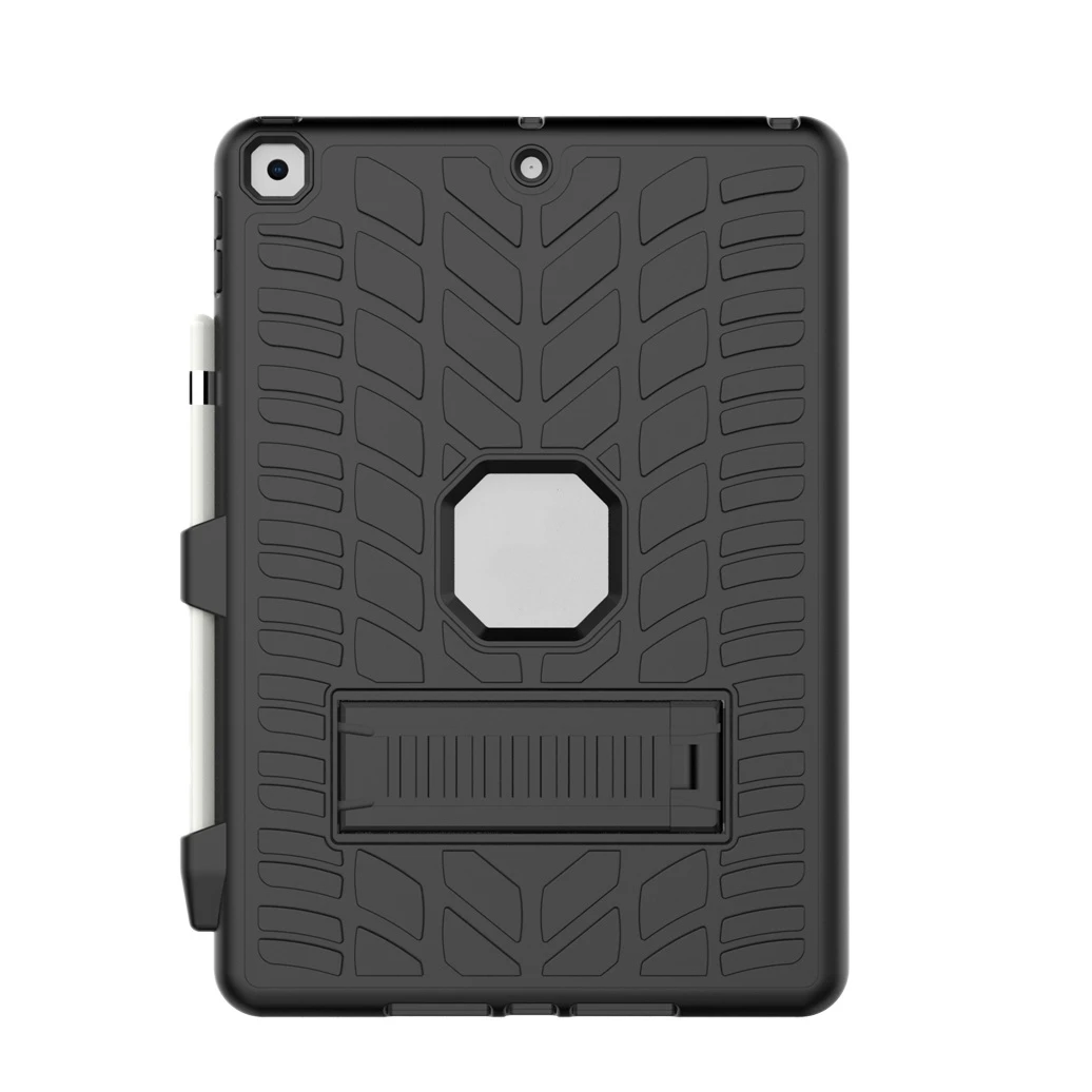 Case with Stand Waterproof Anti-Skid Drop-Proof Protective Case for iPad 8Th 2020 / 7Th 2019 10.2 Inch,Type