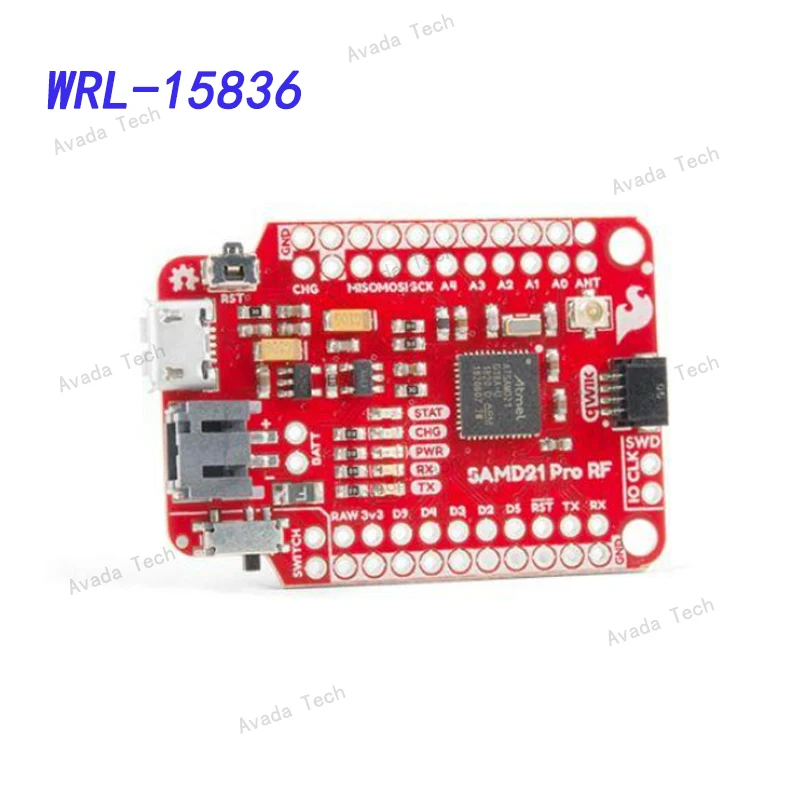 

Avada Tech WRL-15836 Pro RF - LoRa, 915 МГц (SAMD21)