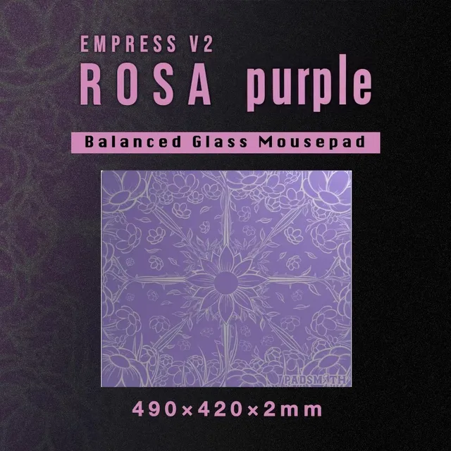 Padsmith V2 The Impress Rosa стеклянный коврик для мыши | AliExpress