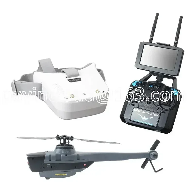 C128 Fpv Crossing Machine Black Bee U av 5.8G Image Transmission Remote Control Ai rcraft Heli copter Simulation Ai rcraft