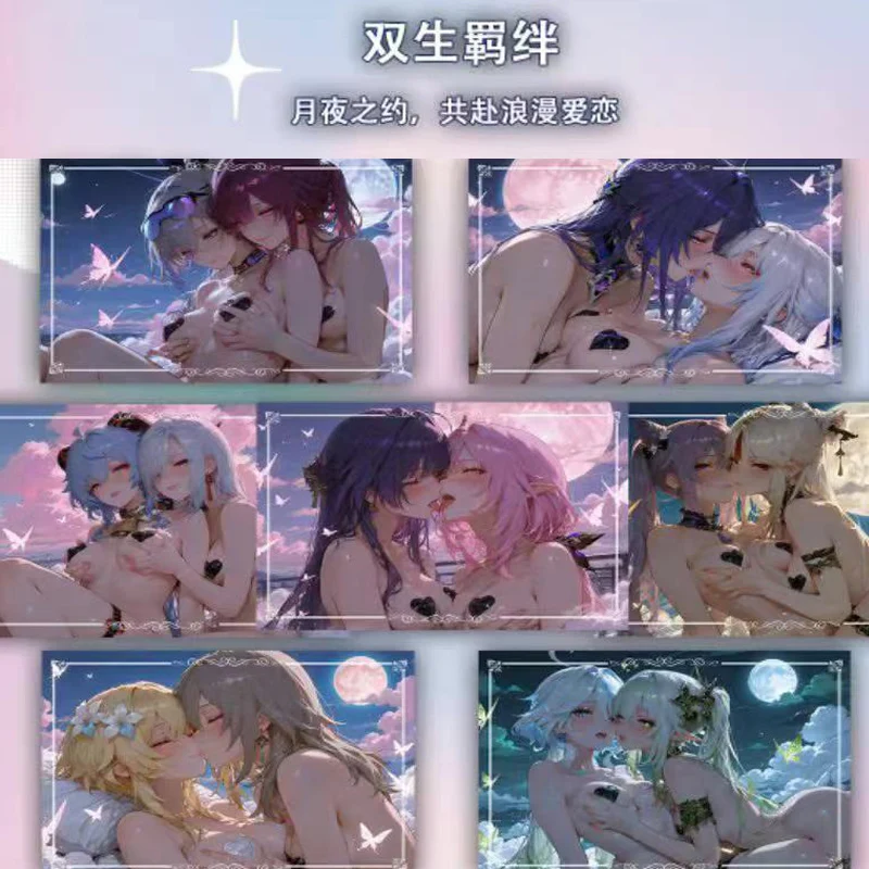 2025 Godin Verhaal Booster Box Kaarten A5 Acryl Gekleurd Papier Collectie Waifu Volledige Set Kaartspel Anime Bordspel Kind Geschenken