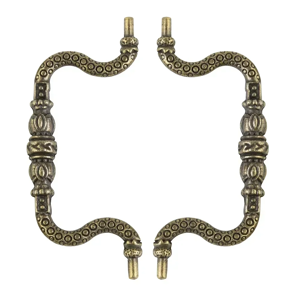 

Набор ручек с винтами из цинкового сплава, 2 шт., сменная арка в стиле ретро, винтажные аксессуары, украшение для шкафа