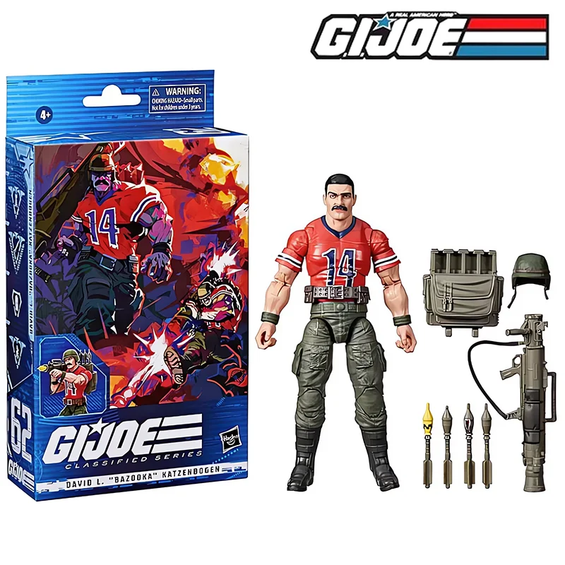 

Gi Joe Classified Series David L. Bazooka Katzenbogen 62 Action Figure Model Toy Collection Ornaments Gifts