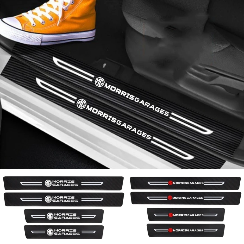 4Pcs Car Door Sill …