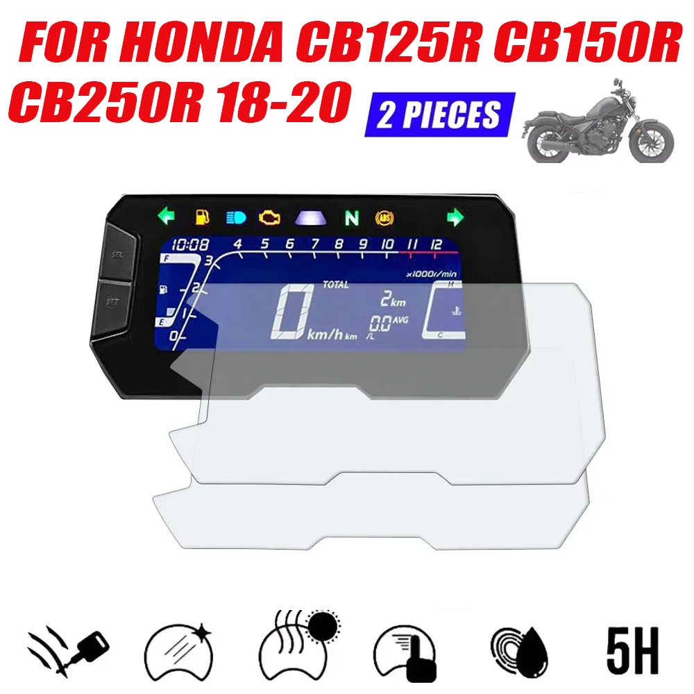 

Защитная пленка для мотоцикла, защитная пленка для экрана для Honda CB125 CB125R CB150 CB250R CB300R 2018-2020