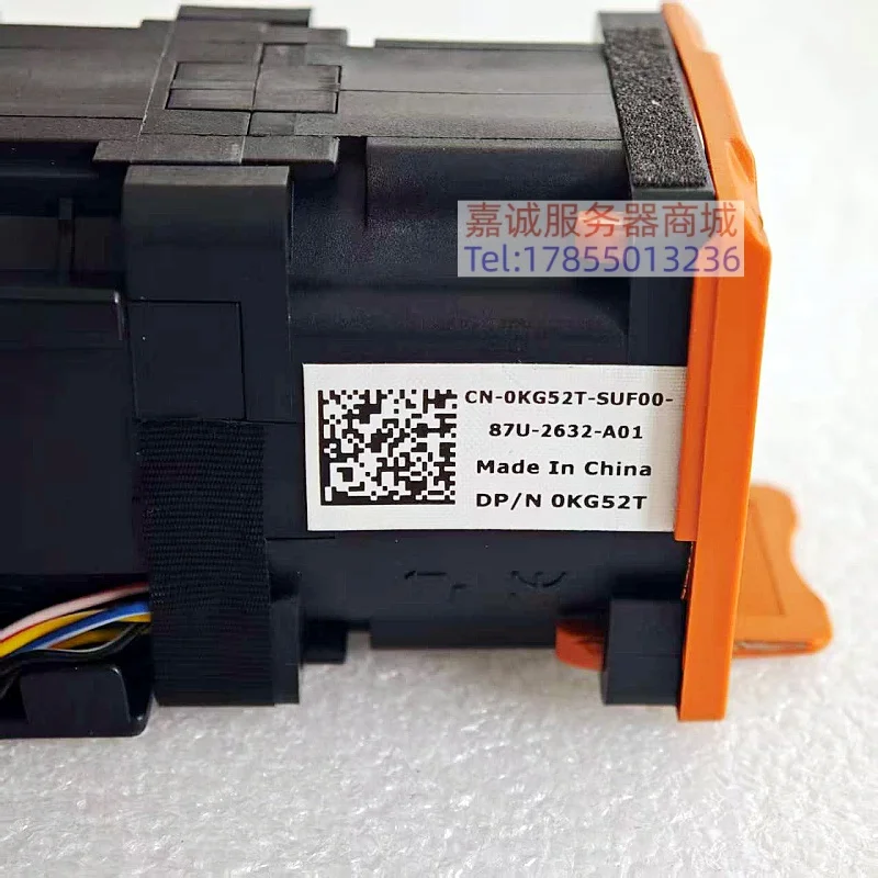 For DELL R640 Server Heatsink Fan, High Performance Chassis Fan KG52T RG2X2 0F8NV Used