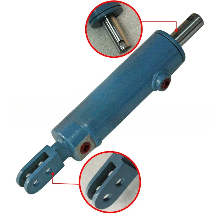 Manufacturers supply at low prices, small hydraulic cylinders, binaural round small oil cylinders