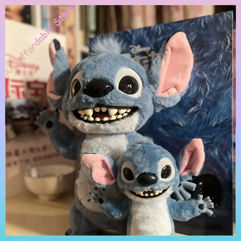 Potdemiel Stitch Actionfigur Anhänger Original echte Puppe Ornament Kinderspielzeug für Geburtstagsgeschenk Garage Collection