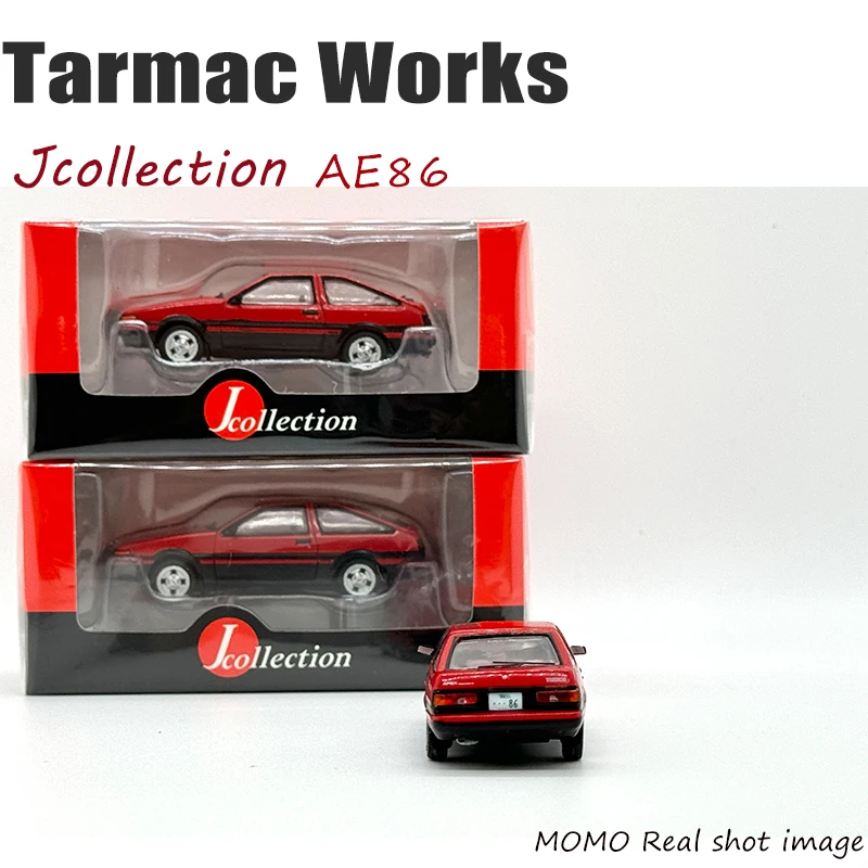 Tarmac Works 1:64 Sprinter Trueno AE86 Red Black  Gift