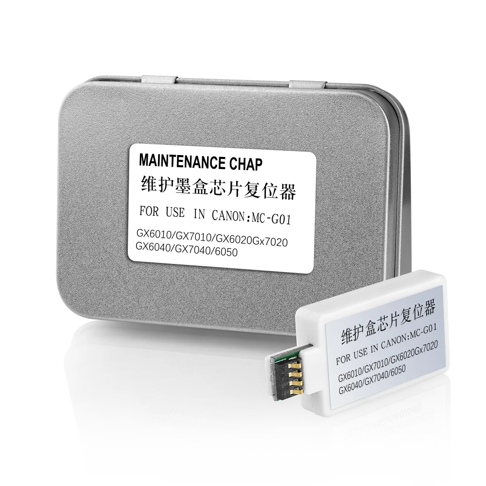 MC-G01 Maintenance Ink Tank Chip Resetter For Canon GX6010 GX7010 GX6020 GX7020 GX6030 GX7030 GX6040 GX7040 GX6050 GX7050 GX6060