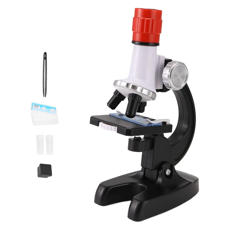 A47U Children's Microscope Toy 1200 Times Student Scientific Experiment Puzzle Science and Education Toy Set