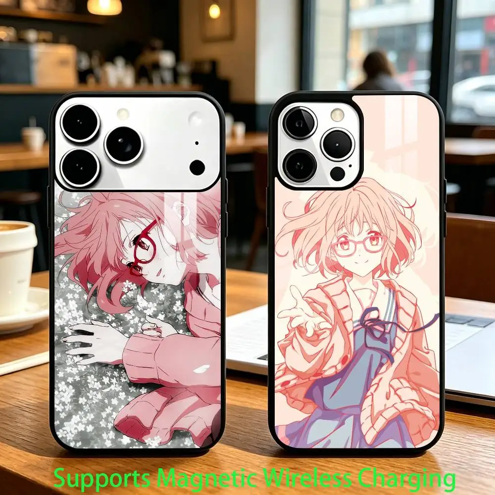 K-Kuriyama M-Mirai Phone Case For iPhone 18 17,16,15,14,13,12,Plus,Pro Supports Magnetic Wireless Charging