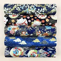 5pcs Cotton Fabric, Printed Fabric, Handmade Doll Clothes Fabric, Dress Fabric, For DIY Sewing Scrapbooking Quilting Craft 5