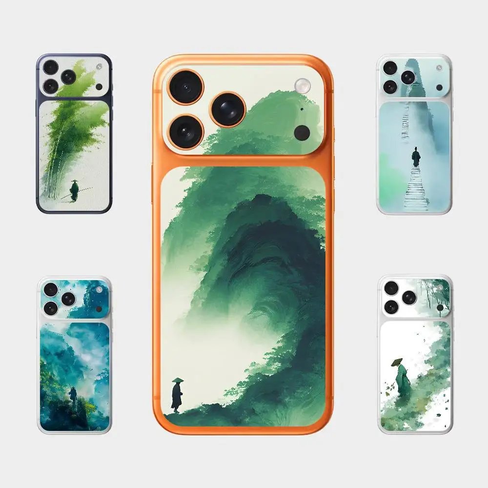 

A Lone Wanderer's World For Iphone 17 Pro Max Back Protective Decorative Sticker Back Cover