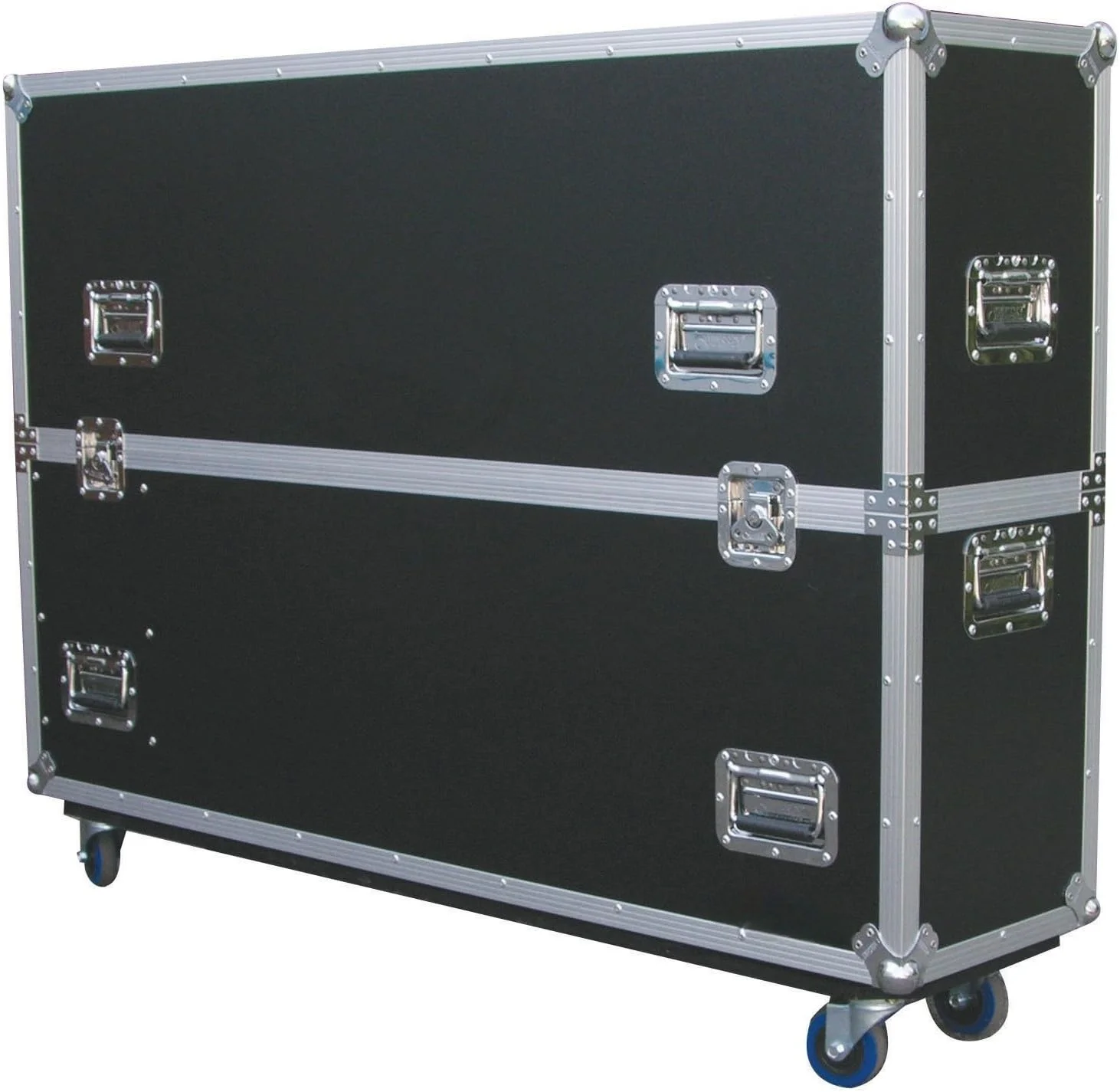 Aluminum Flight Case for 50 Inch Plasma LCD TV, Heavy Duty TV Road Case with Steel Ball Corners, 50 Inch Monitor Transport Case