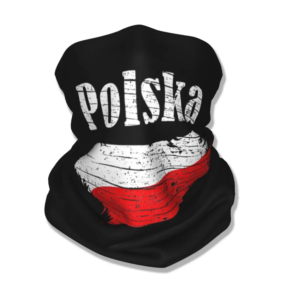 Винтажный Графический флаг польская, туризм, сувенир, крутая национальная бандана, шейный Гетр, Балаклава, маска, шарф, повязка на голову